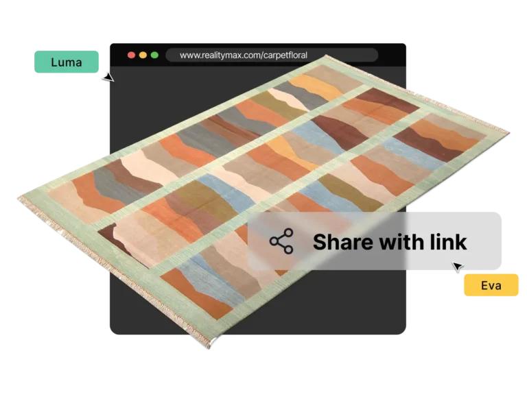 Share your products in 3D with just a link