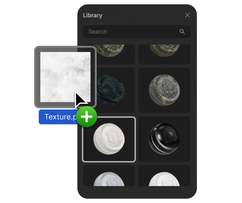 Material library
