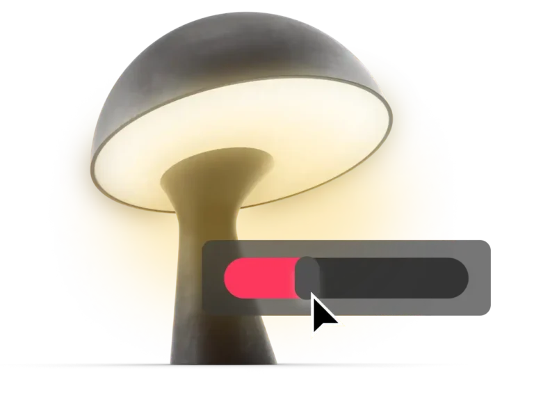 Customize lighting for perfect ambiance