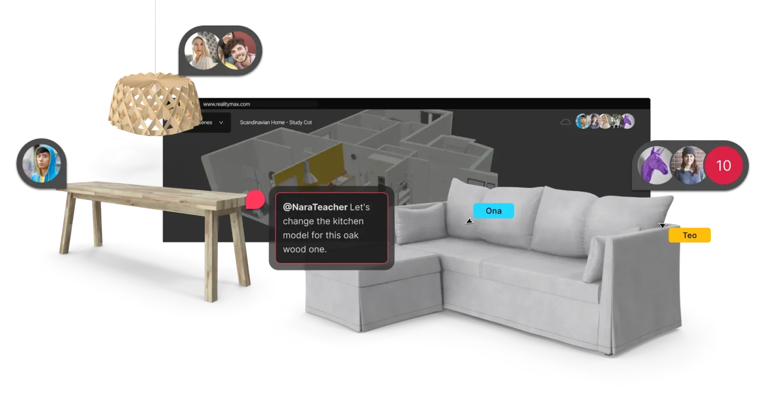Collaborative 3D for education