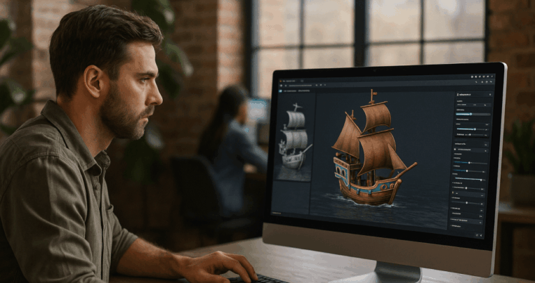 AI 3D model generator: Create and refine 3D assets with RealityMAX