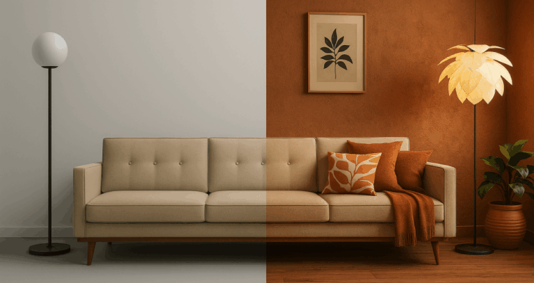 Fall design trends with AI: How to bring cozy, creative energy into your projects