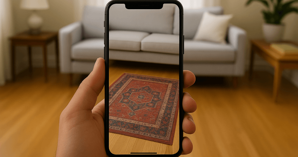 AR carpet visualization