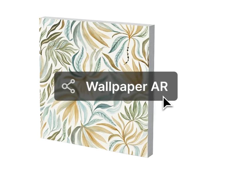 Augmented reality for wallpapers